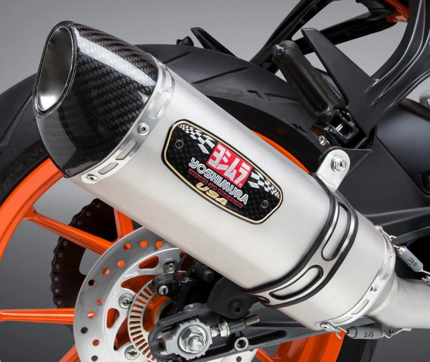 Yoshimura R-77 Street Slip-On Exhaust for KTM 390 Duke & RC390