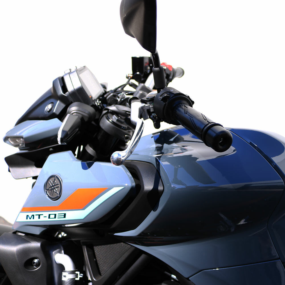 Shogun Bar End Sliders Black for Yamaha YZF-R3 (2015-2021)