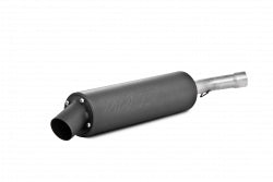 MBRP Single Slip-On System with Utility Muffler for Suzuki Lt-F250 QuadRunner (1990-1999)