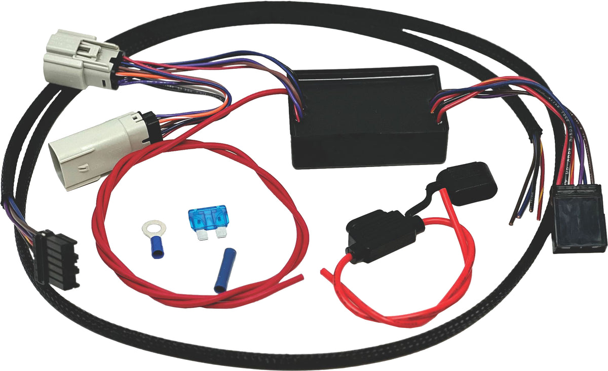 NAMZ Custom Cycle Trailer Isolator 8-Position for Harley FLHTCUTGSE and FLTRT - Part NTI-4-5-TRI