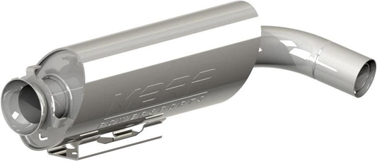 MBRP Part AT-9708SP Single Slip-On System with Oval Sport Muffler for Arctic Cat Wildcat XX 1000 EPS