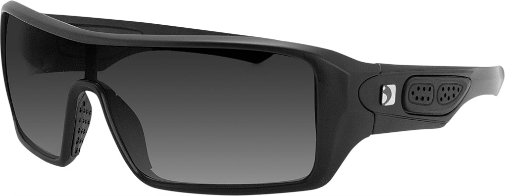 BOBSTER Paragon Matte Black Sunglasses with Smoke Lenses - Universal Fit