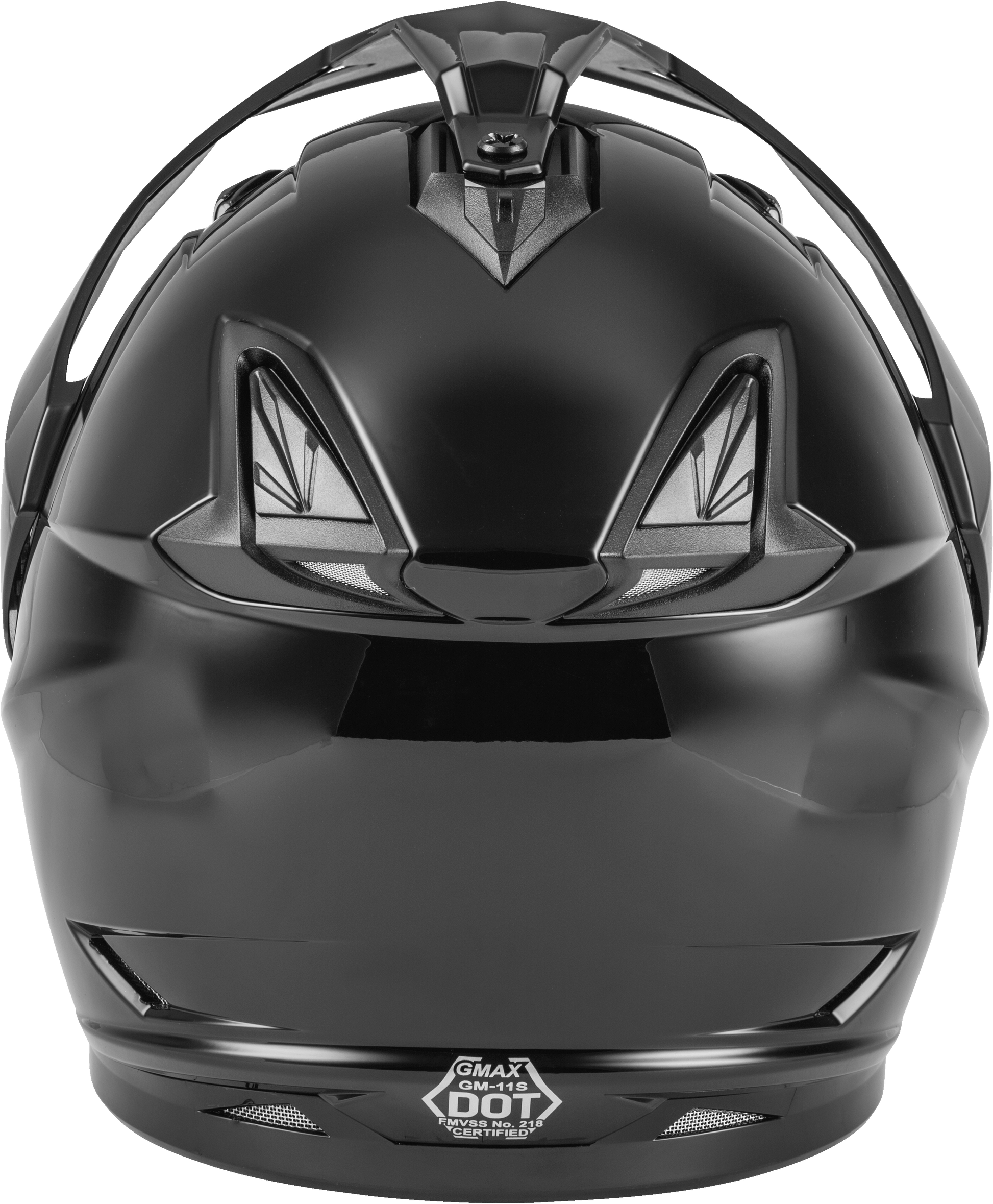 GMAX GM-11 Dual Sport Helmet - Black, X-Small