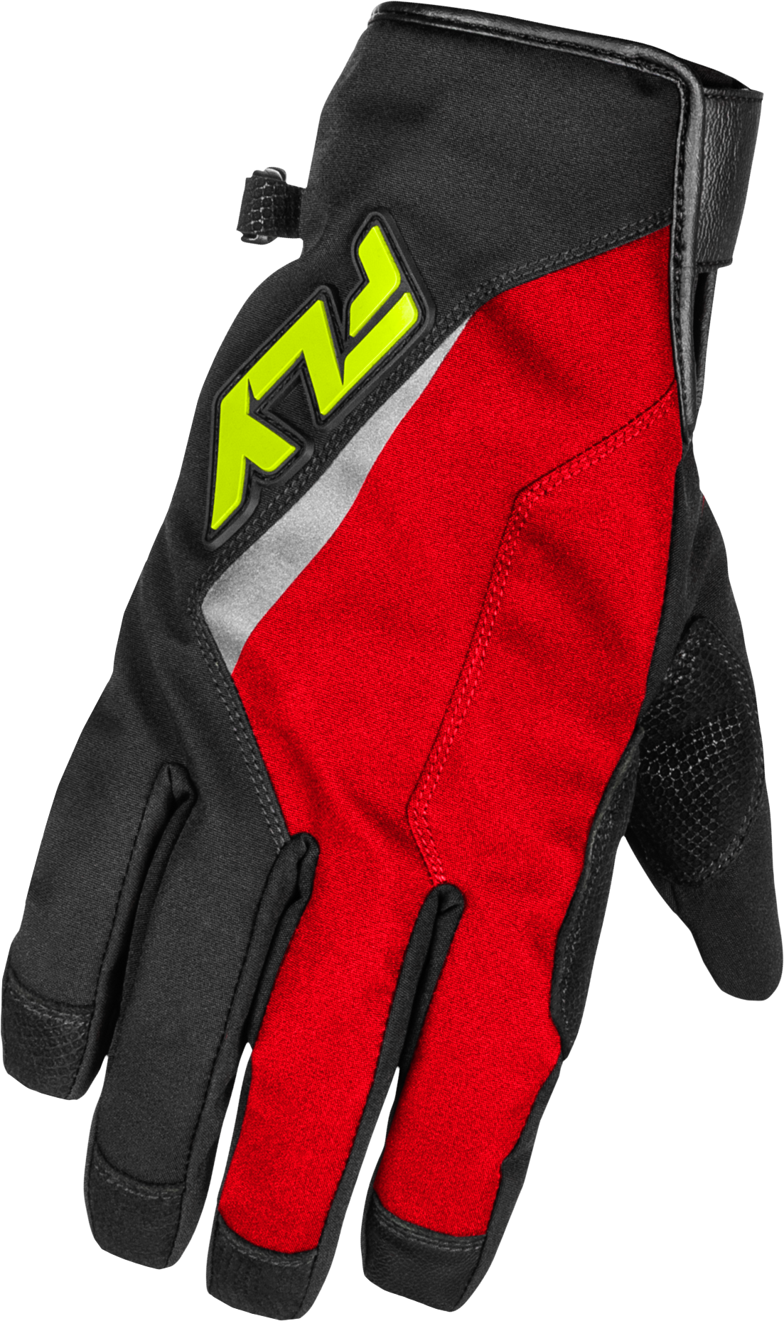 Fly Racing Title Long X-Large Snow Gloves with Weatherproof and Heated Features