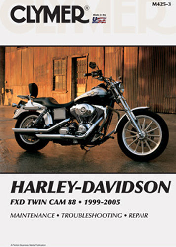 CLYMER Repair Manual for Harley Davidson Dyna Glide Models (1999-2005)
