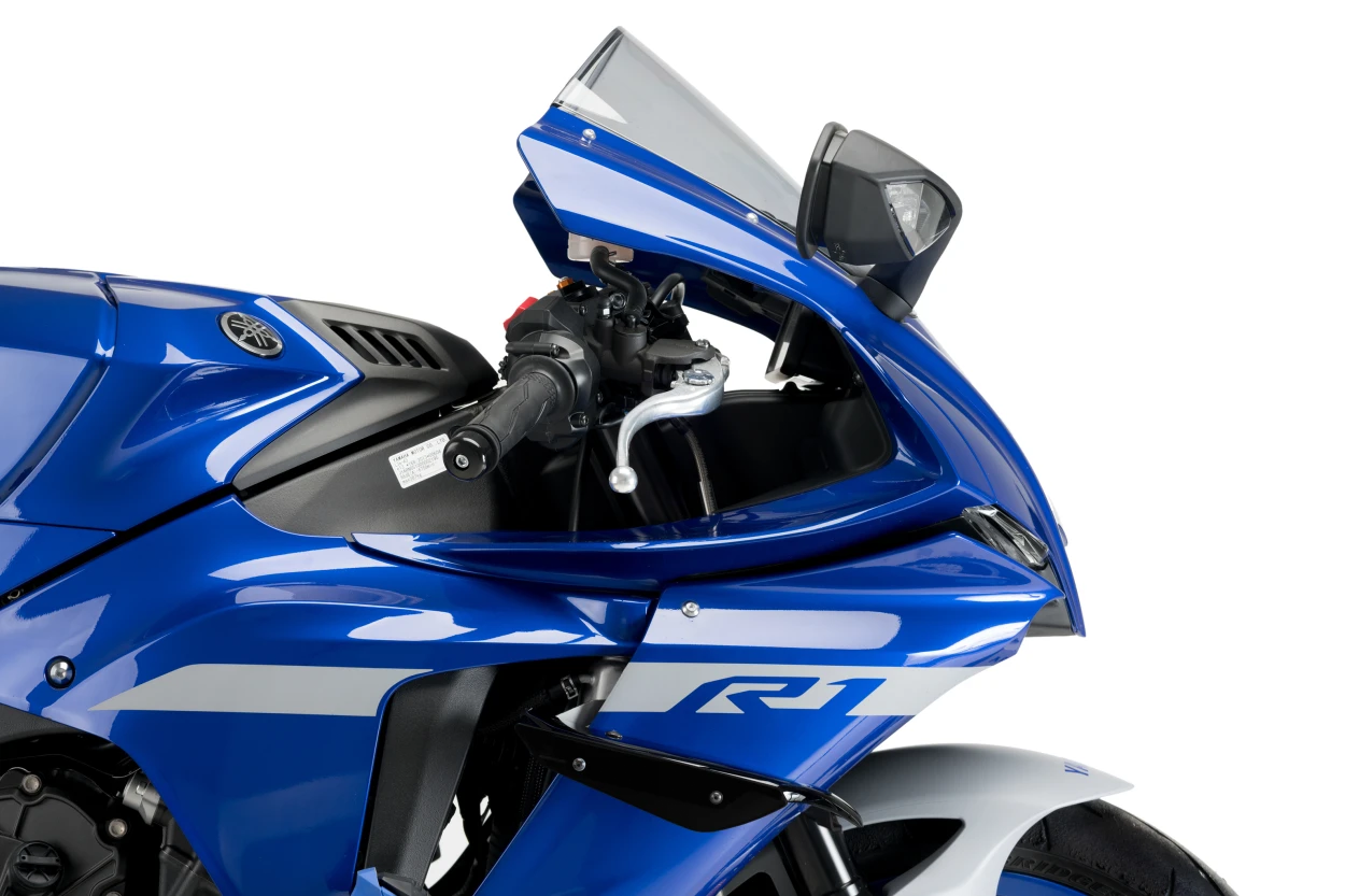 PUIG Sport Side Spoilers Black for Yamaha - Part 20297N