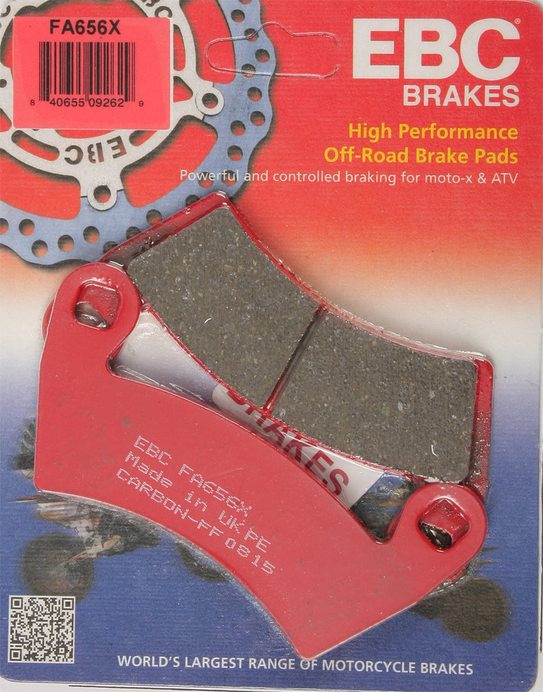 EBC Fa656X Carbon X Series Brake Pads for Polaris RZR 900 and XP 1000 Models