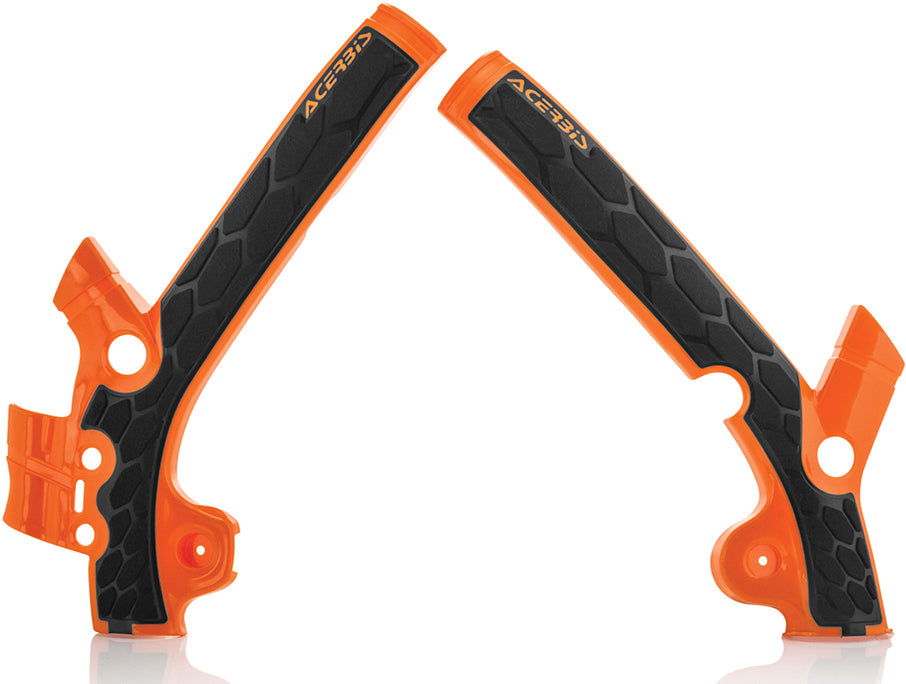 ACERBIS X Grip Frame Guard for KTM 85 SX (2013-2017) – Orange/Black