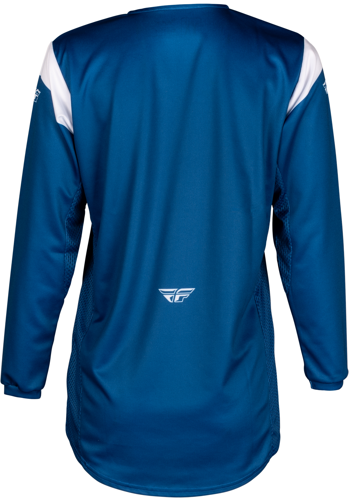Fly Racing Youth Kinetic Stoke Jersey Navy/White Youth Large