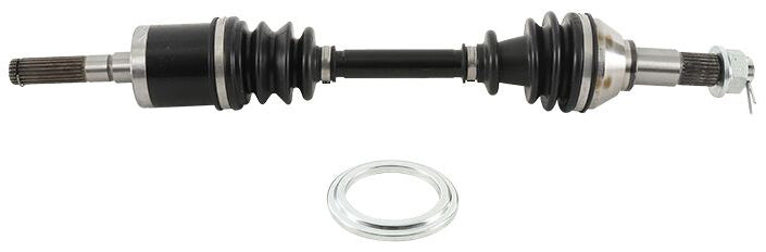 All Balls 6 Ball Heavy Duty Front Axle for ATV/UTV – Fits Can-Am Outlander and Renegade Models