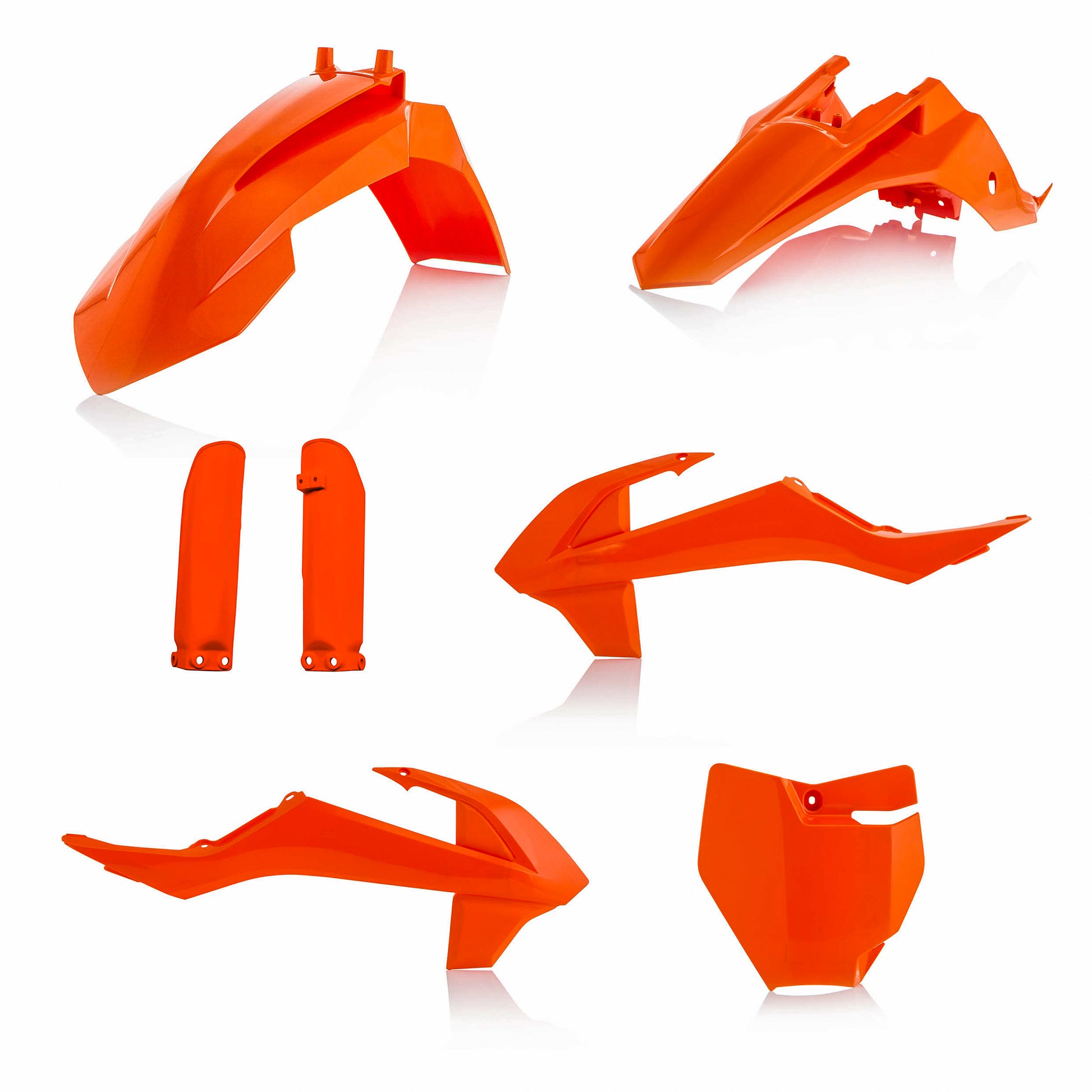 ACERBIS Full Plastic Kit Orange for KTM 65 SX (2019-2024) – Replacement Body Parts