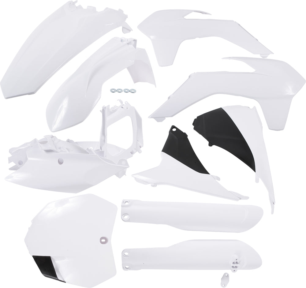ACERBIS Full Plastic Kit for KTM 250 SX and XC 2015-2016 - White