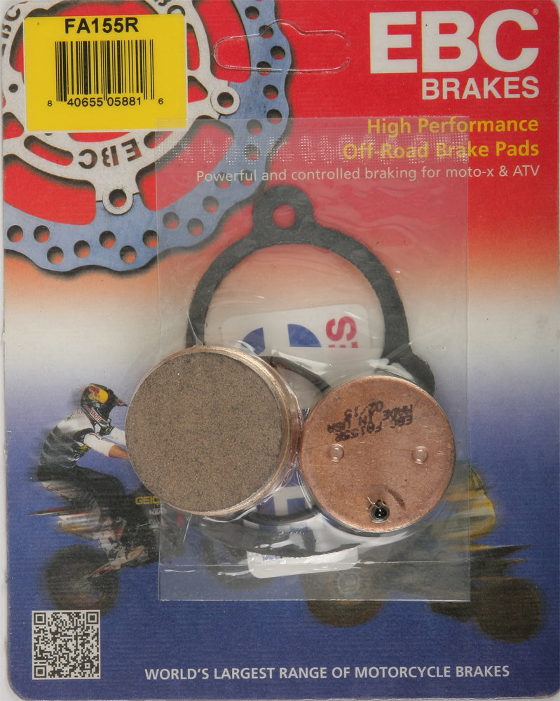 EBC FA155R Brake Pads for Yamaha YFS200 Blaster (1988-1997)