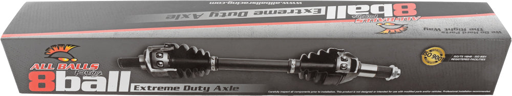 ALL BALLS 8 Ball Extreme Rear Axle for ATV/UTV - Precision Fit for Can-Am Maverick Models