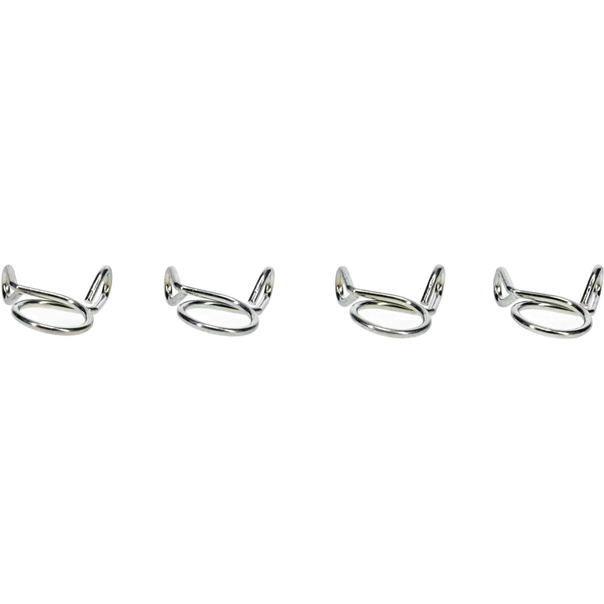 ALL BALLS Hose Clamps Refill Kit (4-Pack) for Fuel Lines and Intake Systems