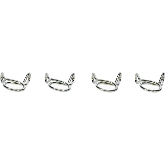 ALL BALLS Hose Clamps Refill Kit (4-Pack) for Fuel Lines and Intake Systems