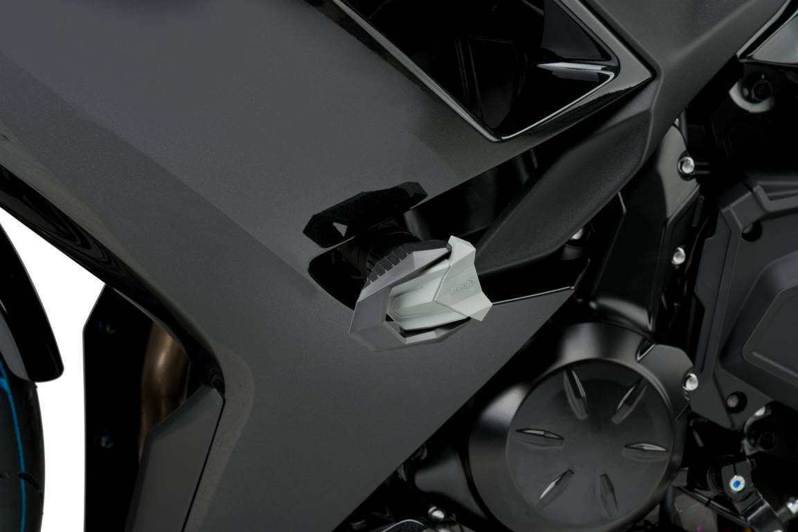 PUIG Frame Sliders R19 Black for Kawasaki Ninja 650 (2017-2021)