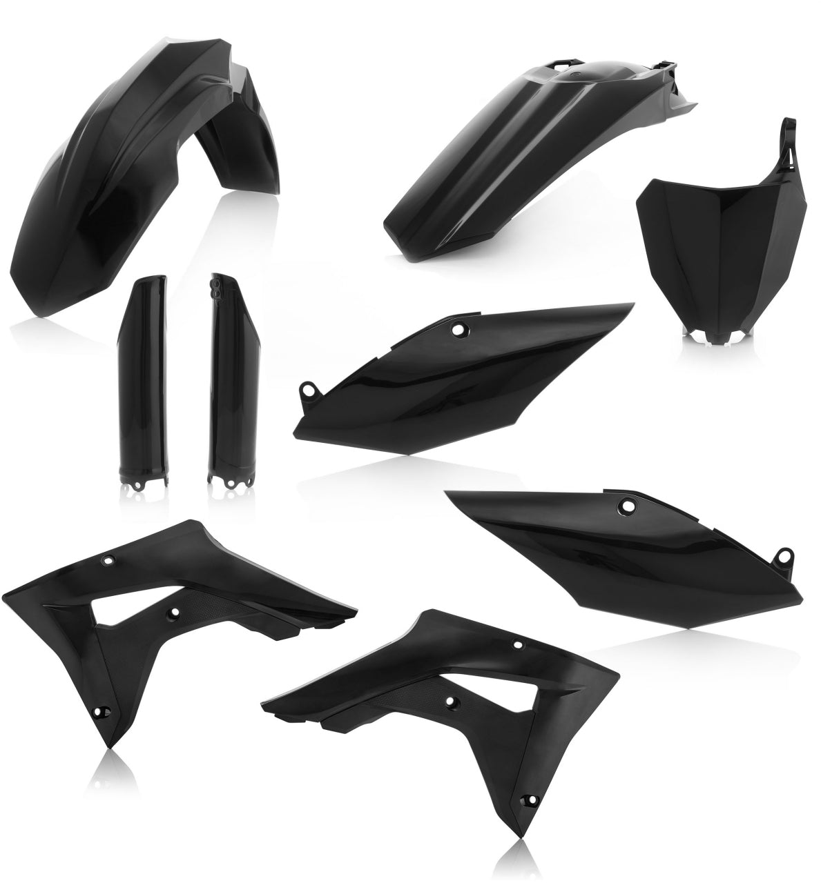 ACERBIS Full Plastic Kit for Honda CRF450RX 2017-2018 - Black