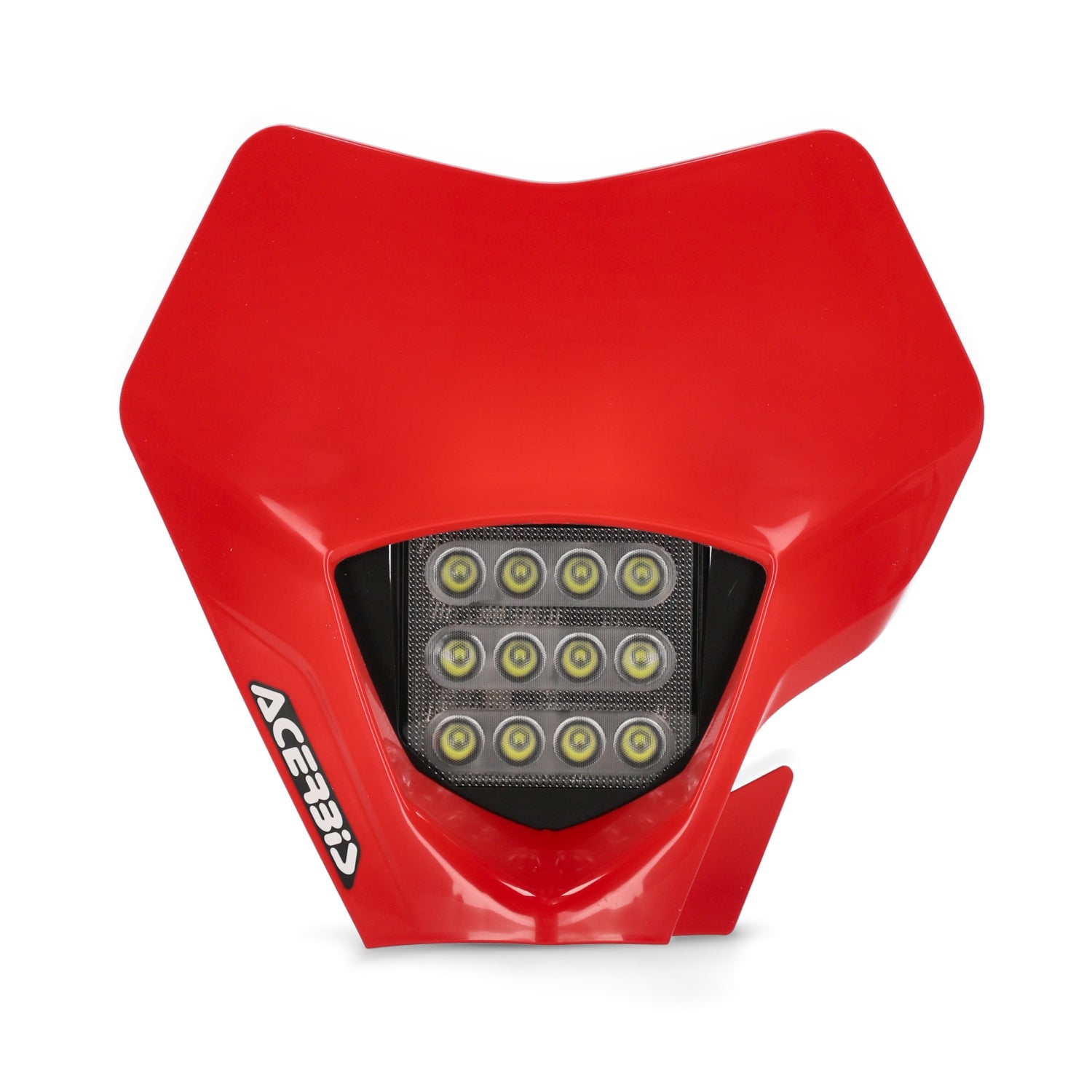 ACERBIS VSL Headlight Mask for Gas, Husqvarna, KTM Offroad Bikes - Red