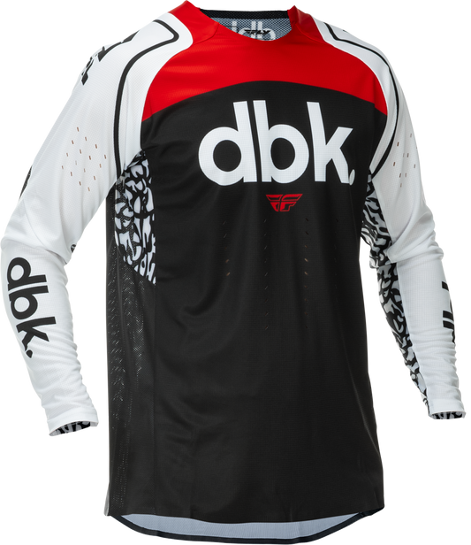 Fly Racing Evolution DST DBK Offroad Jersey - X-Large Black/Red/White