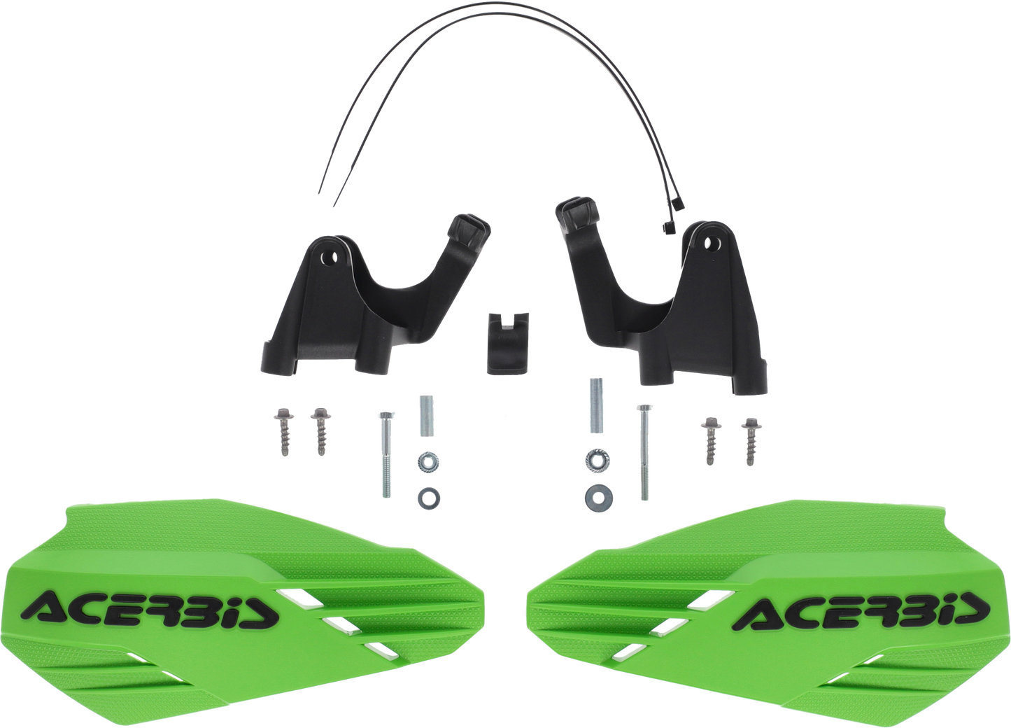 ACERBIS K Linear Handguard Green/Black for Offroad Motorcycles