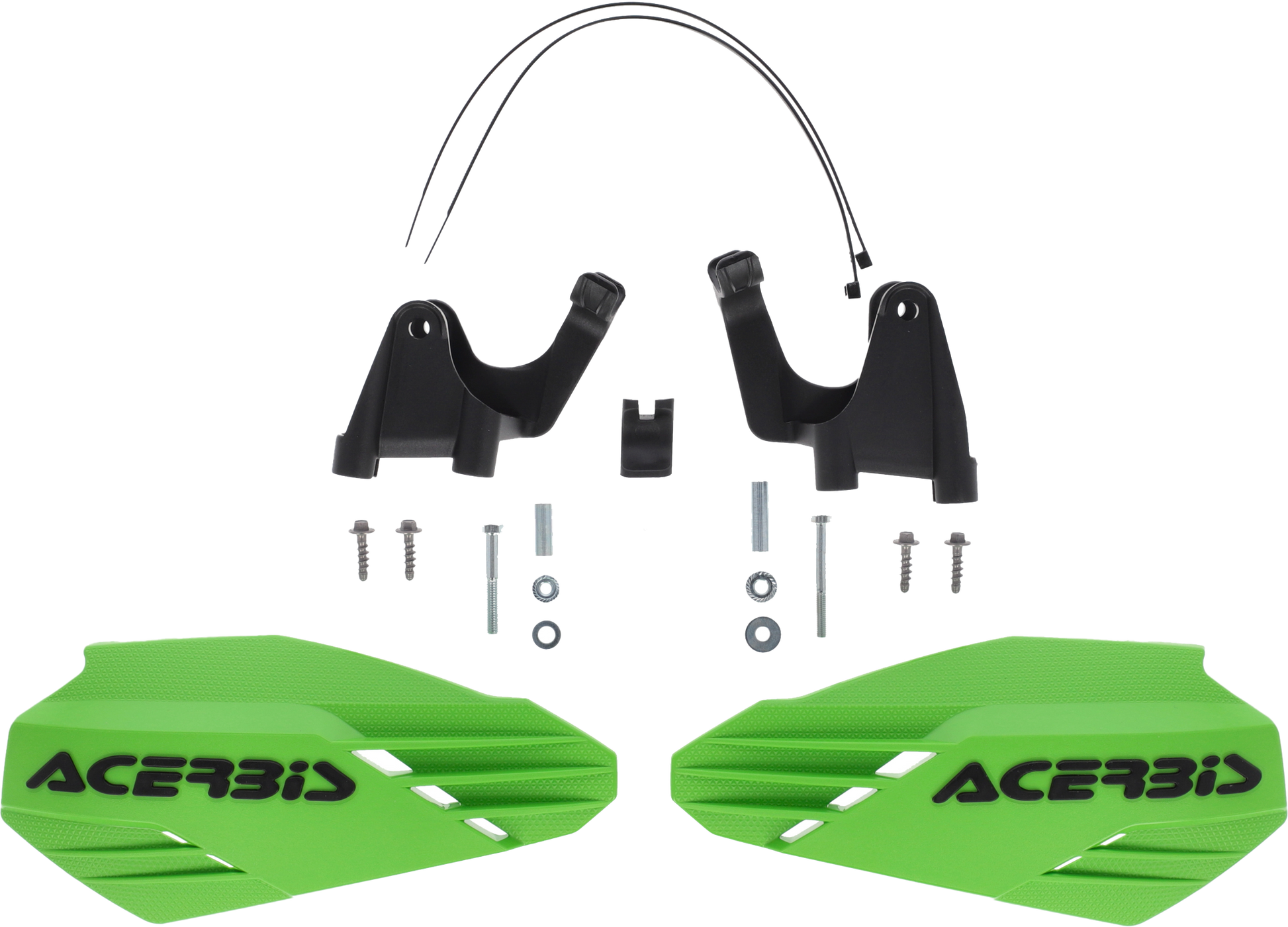 ACERBIS K Linear Handguard Green/Black for Offroad Motorcycles