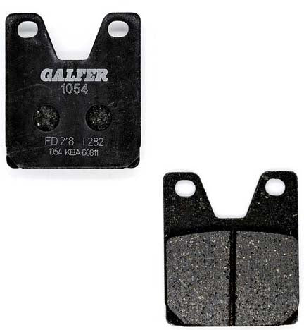 Galfer FD218G1054 Semi-Metallic Brake Pads for Yamaha YZF-R1 and YZF-R7