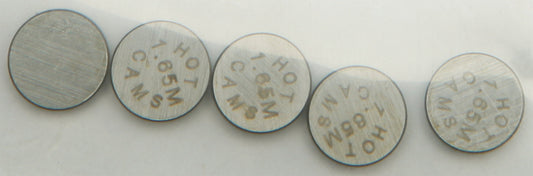 HOT CAMS Valve Shims 7.48x1.65mm 5-Pack for ATV and UTV Engines