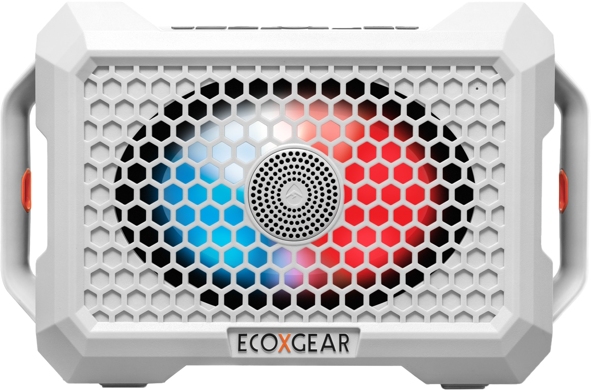 ECOXGEAR Defender Whitewater Portable Waterproof Speaker - 100W with Bluetooth 5.1 and Party Lights