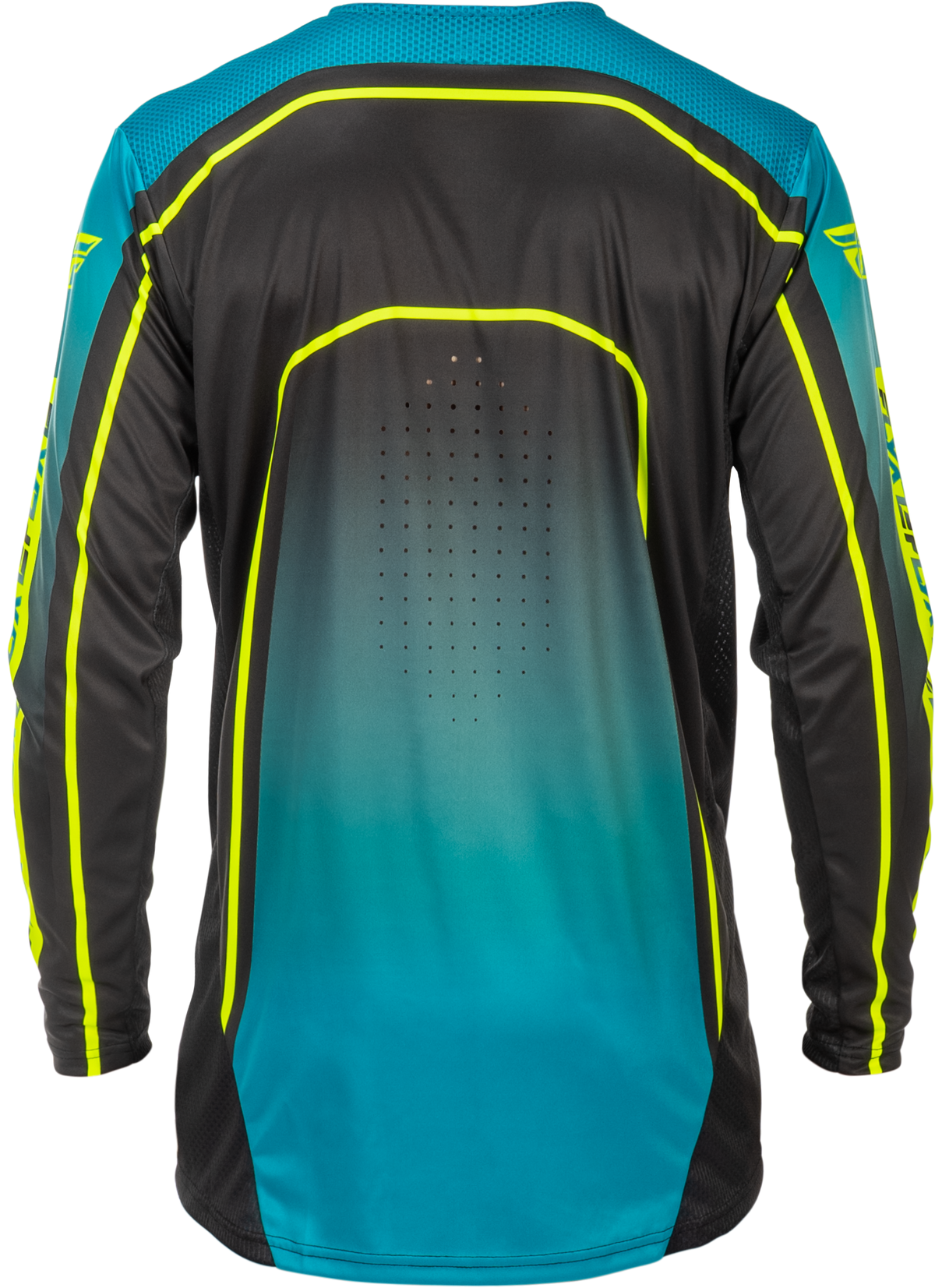 Fly Racing Rayce Bicycle Jersey Men’s X-Large Teal, Black & Lime – Performance Cycling Shirt