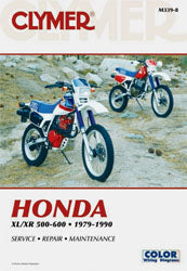CLYMER Repair Manual for Honda XL600R and XR600R Models – Part #CM3398