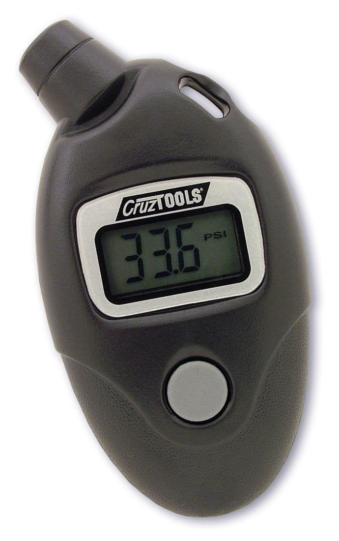 CRUZ TOOLS TirePro Digital Tire Gauge DGTG2 for Motorcycle, UTV, and ATV