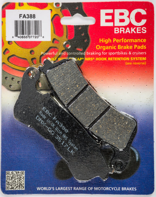 EBC FA388 Brake Pads for Honda NC700XD (2012-2017) - Street Performance