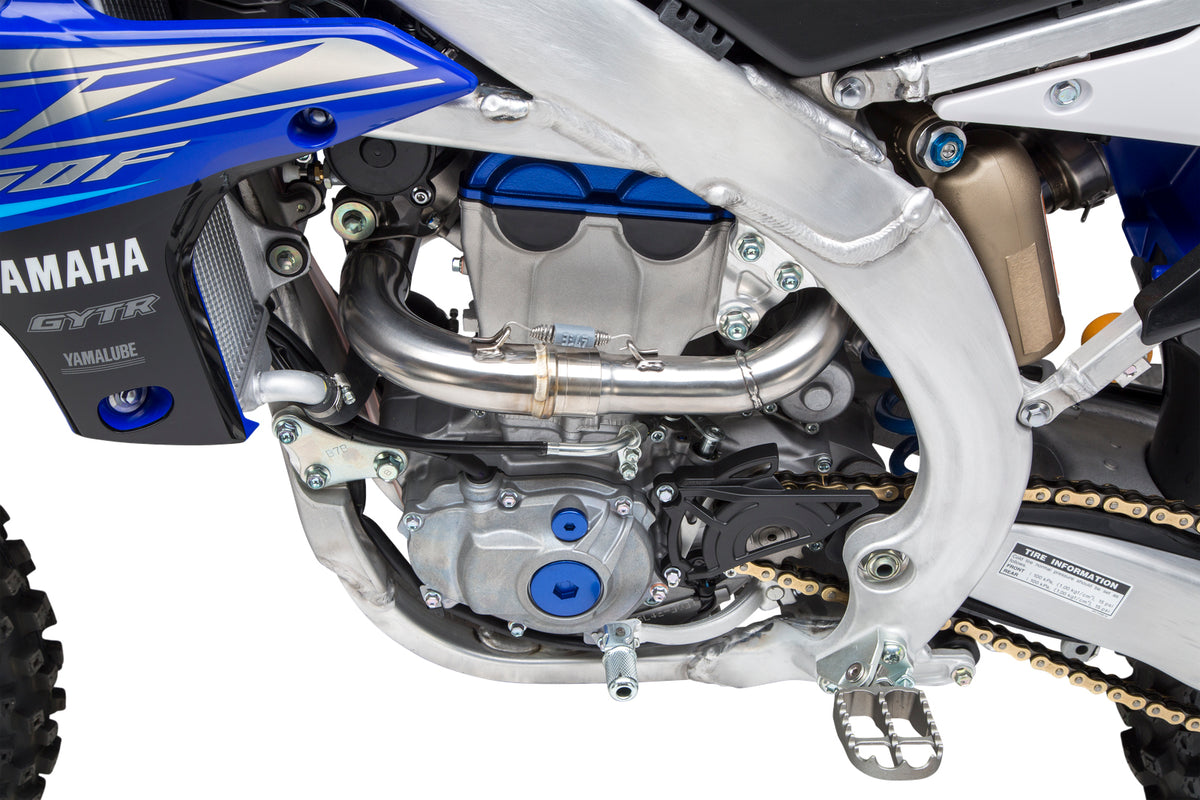 Yoshimura RS-12 Header, Canister, and End Cap Exhaust System for Yamaha YZ250F & YZ250FX