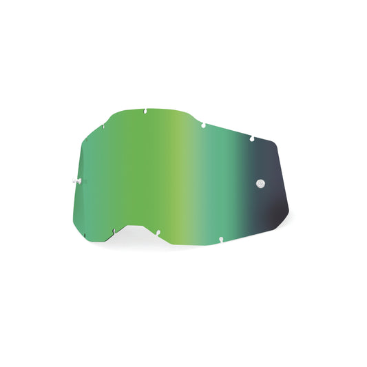 100-Percent RC2/AC2/ST2 Green Mirror Offroad Eyewear Lens