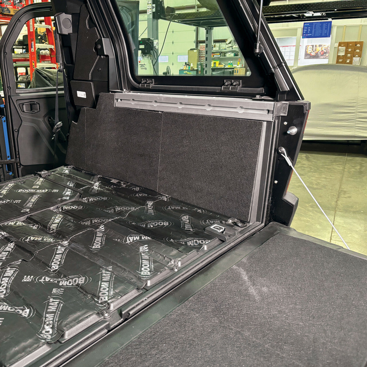 DEI Boom Mat Acoustic Tiles 2 Pack - 4.25 sq ft Sound Damping and Noise Control for ATV/UTV Interior Panels