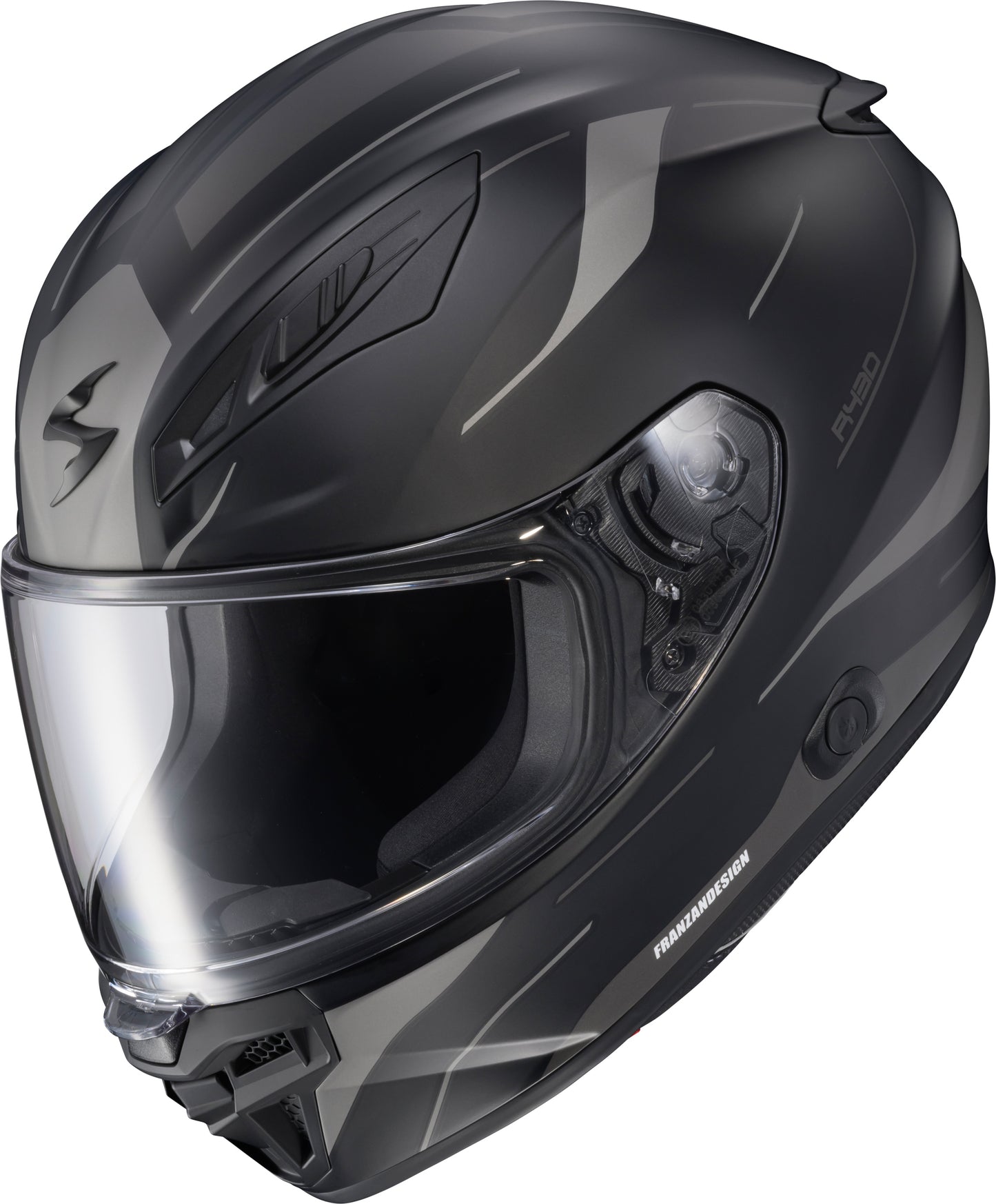 Scorpion EXO Exo R430 Full Face Helmet – Phantom 2X-Large, Street Motorcycle Gear