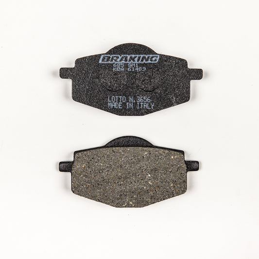 BRAKING Part Number 685SM1 Semi Metallic Brake Pad Set for Yamaha XT350