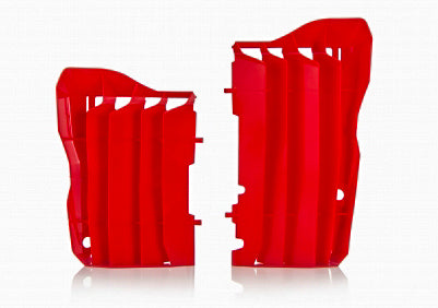 ACERBIS Radiator Louvers for Honda CRF450 Series – Red Offroad Body Part Replacement