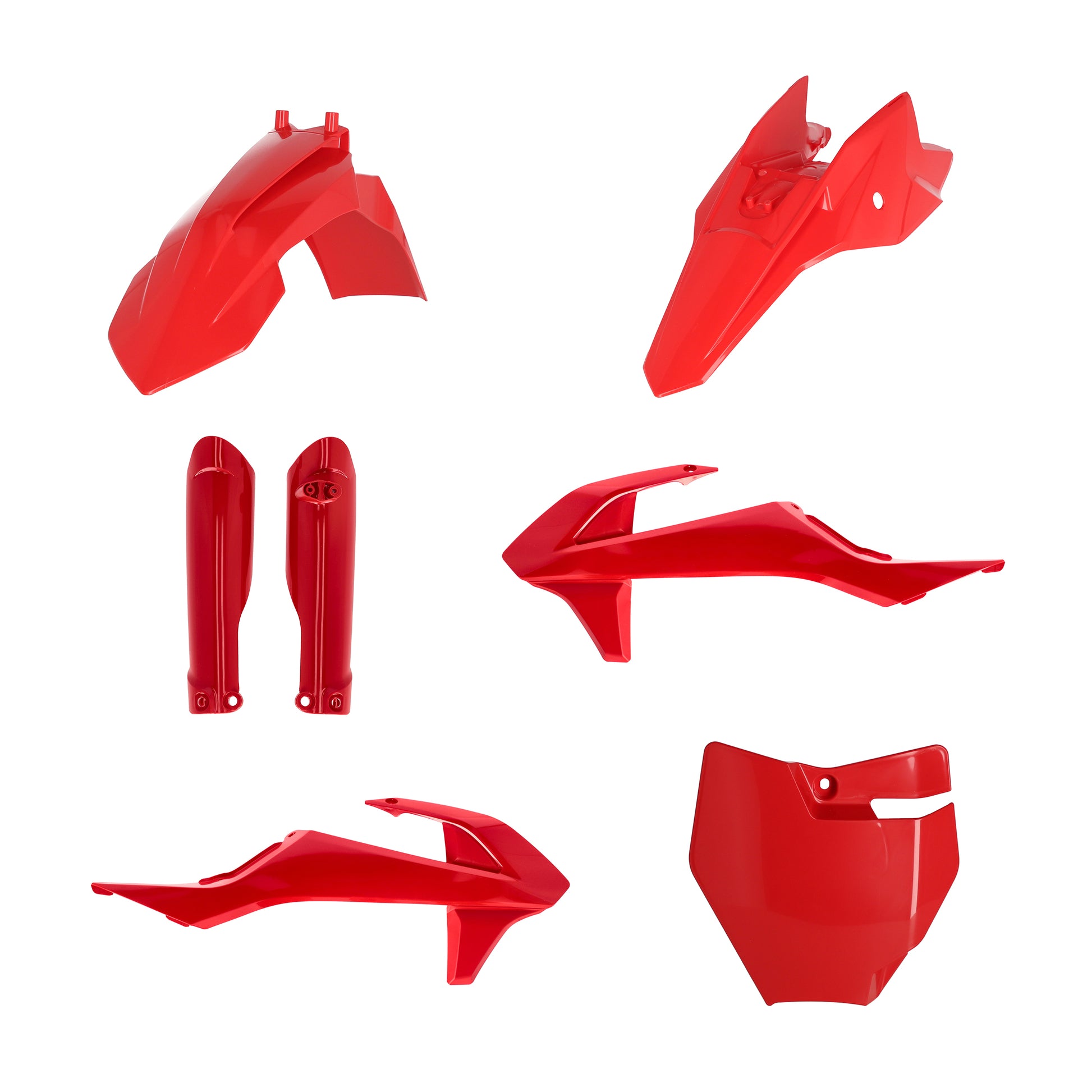 ACERBIS Full Plastic Kit in Red for Gas-Gas MC Models (Part #2980580004)