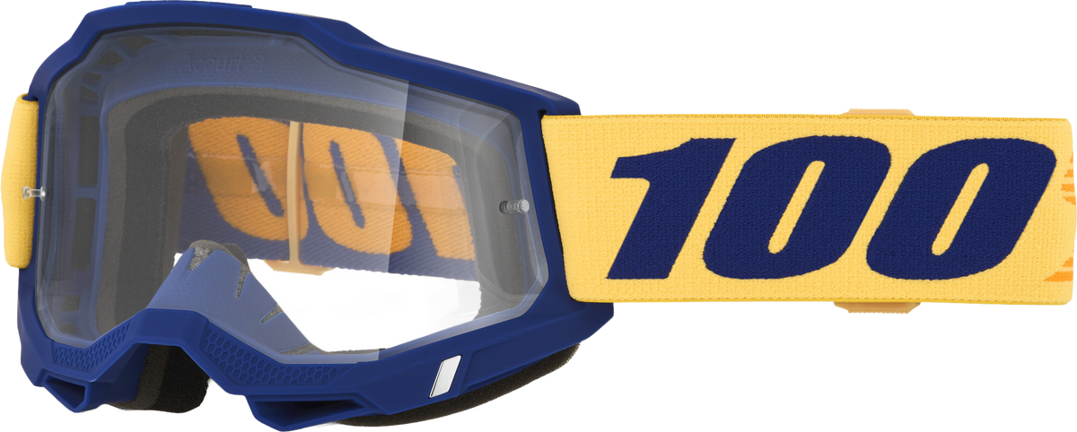 100-Percent Accuri 2 Goggle with Clear Lens - Offroad Eyewear for Enhanced Visibility