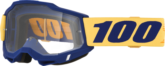 100-Percent Accuri 2 Goggle with Clear Lens - Offroad Eyewear for Enhanced Visibility
