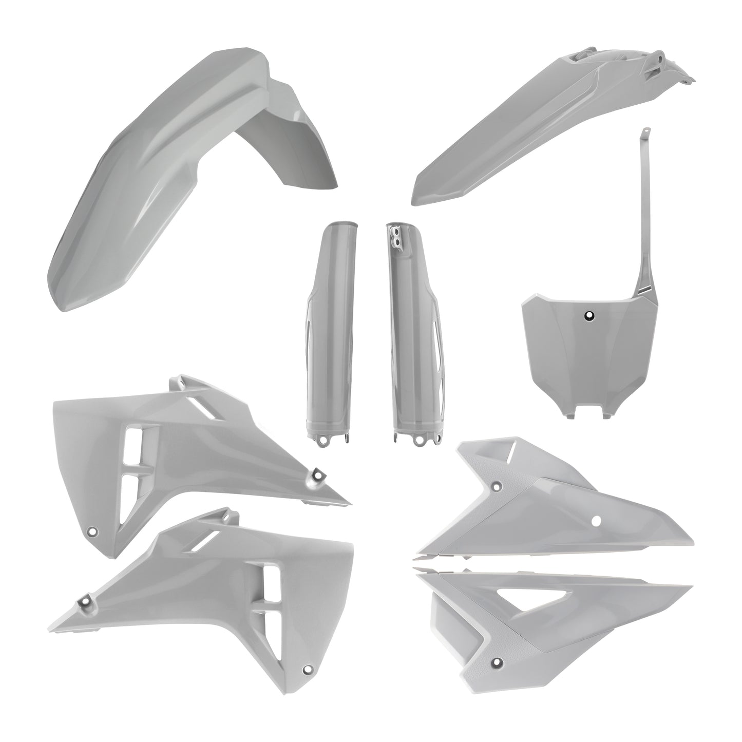 ACERBIS Plastic Kit Full Grey for 2025 Honda CRF450R & RX Models