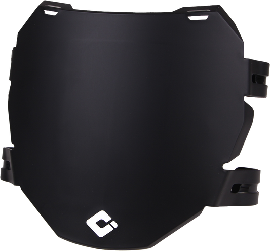 ODI Downhill/E Bike Number Plate Black - Model D70DP-B for Improved Aero Performance and Durable Fit