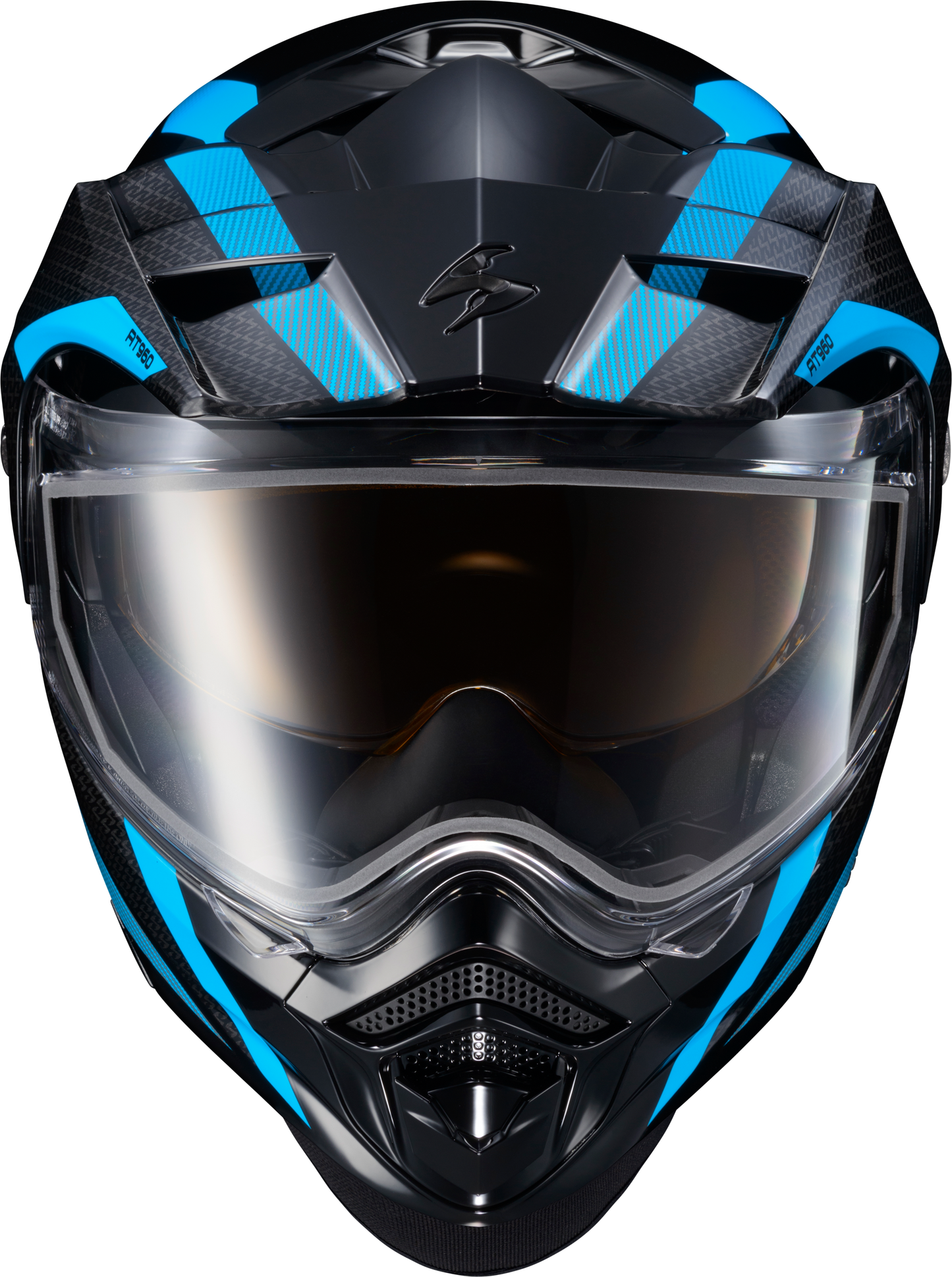 Scorpion EXO Exo At960 Cold Weather Modular Helmet – Small Light Blue