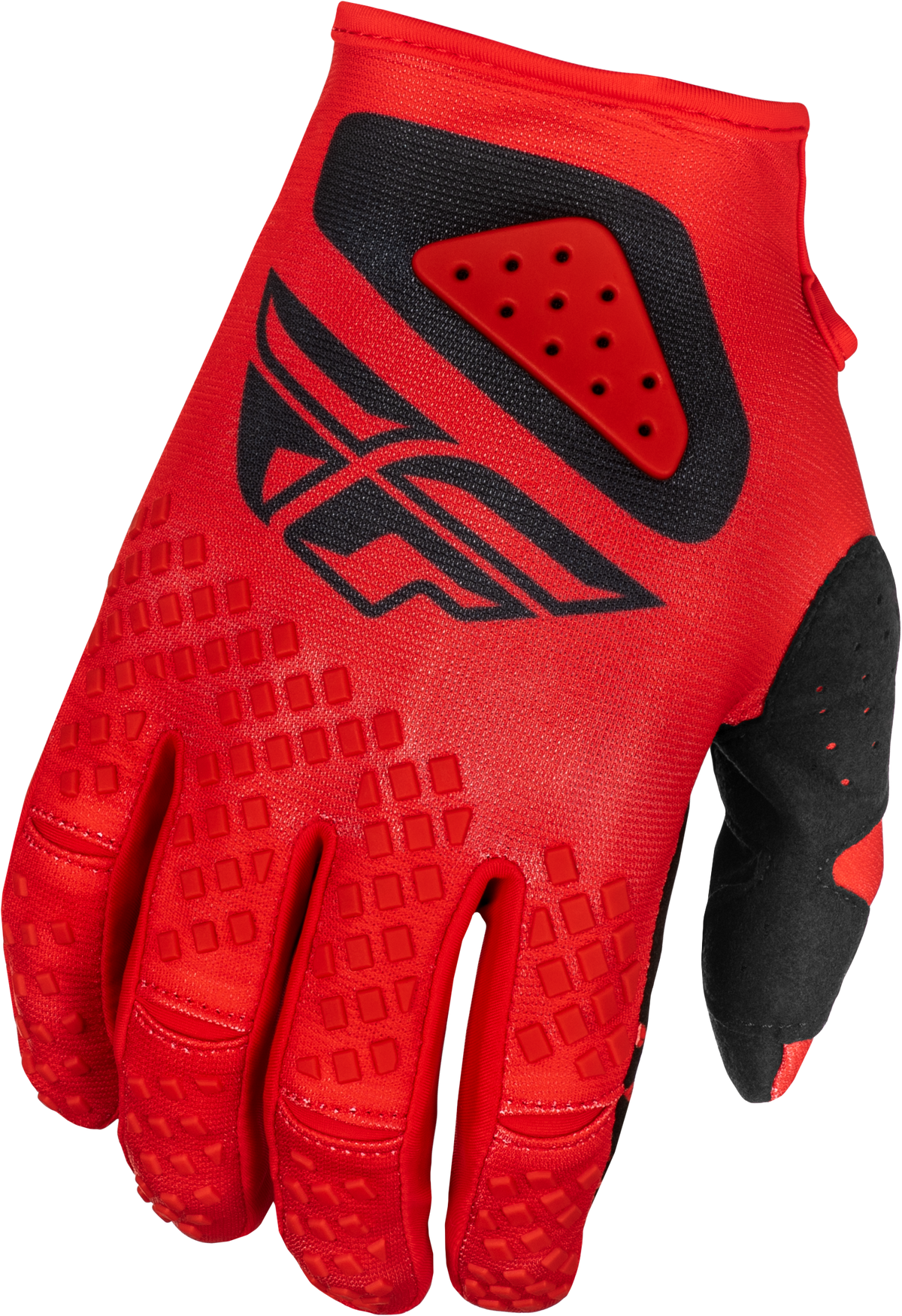 Fly Racing Kinetic Center MX Gloves Red/Black 3X-Large