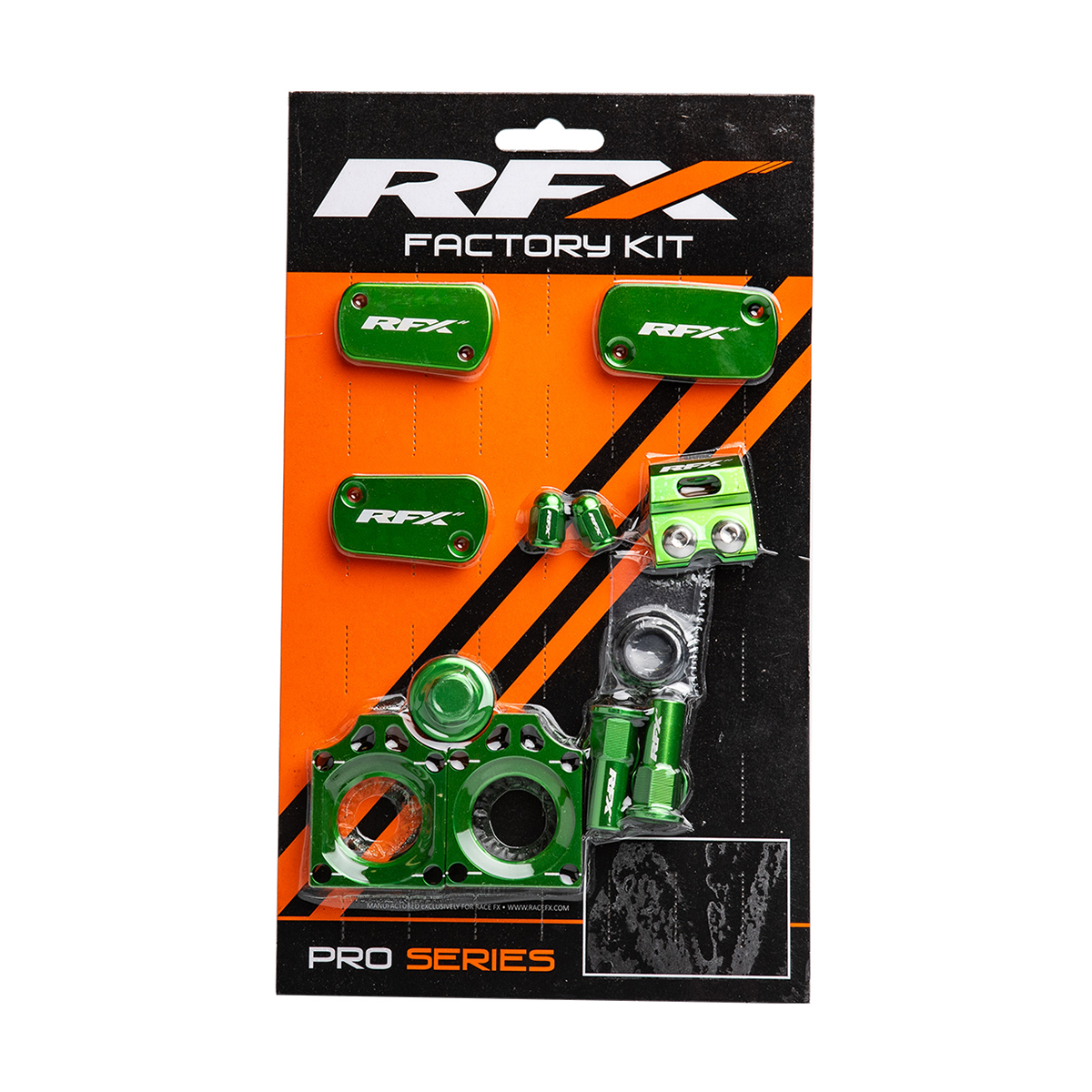 RFX Factory Kit Green for Kawasaki Offroad Vehicles - Part FXFK 20300 99GN
