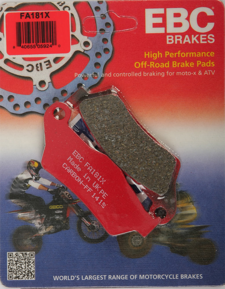 EBC FA181X Offroad Brake Pads for Harley-Davidson, Husqvarna, KTM Models