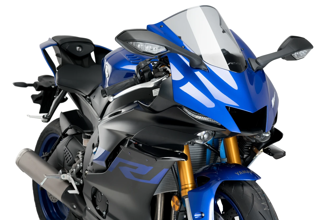 PUIG Sport Side Spoilers Black for Yamaha – Enhances Aerodynamics and Racing Performance
