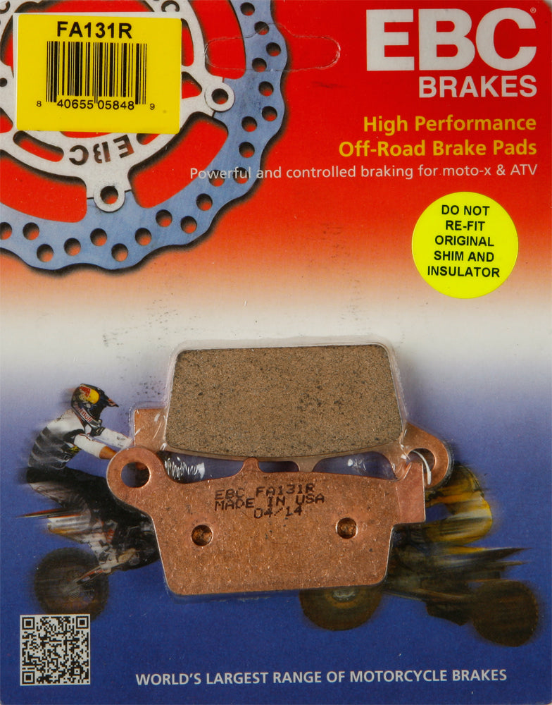 EBC FA131R Brake Pads for Gas-Gas and ATK Motorcycles